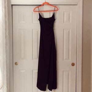 NastyGal Satin Maxi Dress